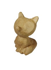 Фигурка из папье-маше Лисичка (AP149) (объемная мини) (8,5х6,5х10см)
