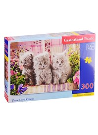 Пазл «Три котенка» 300 элементов, Castorland