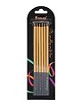 Набор свечей для торта Gold (золото) (6шт) (15см) (12-7color-candle_11)