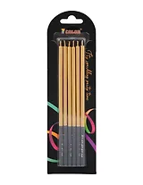 Набор свечей для торта Gold (золото) (6шт) (15см) (12-7color-candle_11)