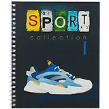 Тетрадь в клетку Listoff, "Спортивная коллекция", 48 листов, в ассортименте