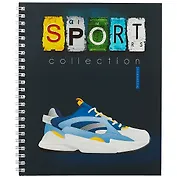 Тетрадь в клетку Listoff, "Спортивная коллекция", 48 листов, в ассортименте