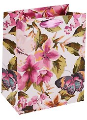 Пакет "Pink flowers" А4