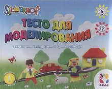 Набор для творчества Тесто для моделирования (956069) (6 цв. х 50 г) (коробка)