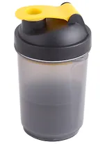 Шейкер спортивный (чёрный) (500 мл) (пластик)
