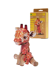 3D пазл Makebug «Жираф мини», линейка Tiny Series. Арт. MB-D-0042
