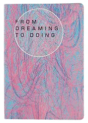 Книга для записей А5 80л "Dream book. № 4" иск.кожа, комбинир.блок