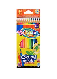 Карандаши цветные «Kids», Colorino, 12 цветов