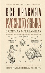 Все правила русского языка в схемах и таблицах