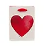 Пакет А6 12*16*6 "Big heart" нейтр., бум.мат.ламинат - 1