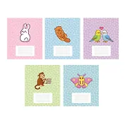 Тетрадь в линейку Listoff, "Любимая тетрадь! (Универсальная плашка)", 24 листа, в ассортименте