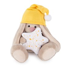Мягкая игрушка Зайка Ми в колпачке и со звездочкой (15 см) (SidX-175)