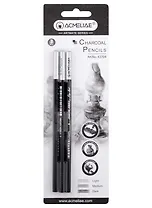 Карандаши угольные 3шт ACMELIAE, блист.