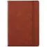 Ежедневник недат. А5 152л "Congress" коричневый, иск.кожа, тв.переплет, на резинке, тонир.блок - 0
