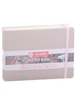 Блокнот для зарисовок 21*15см 80л "Art Creation" 140г/м2, 7БЦ, Розовое шампанское (цвет металлик), Fabriano 