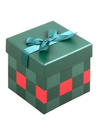 Коробка подарочная Green square 12*12*12см, картон