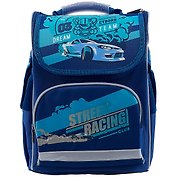 Ранец "BASIC Street racing" жесткокаркасный, 1отд.