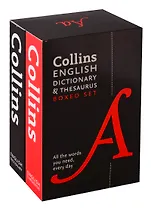English Dictionary & Thesaurus. Boxed Set. All the words you need, every day