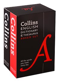 English Dictionary & Thesaurus. Boxed Set. All the words you need, every day