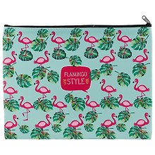 Папка для тетрадей «Flamingo style» В5, на молнии