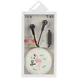 Наушники с гарнитурой и боксом Фламинго (бокс)