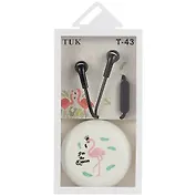 Наушники с гарнитурой и боксом Фламинго (бокс)