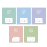 Тетрадь в клетку Listoff, "Государственная символика", 24 листа