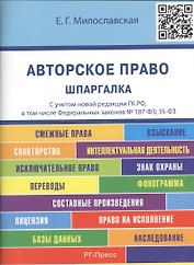Авторское право. Шпаргалка: учебное пособие