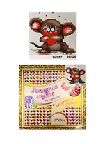 Алмазная мозаика по номерам Мышка (13448) (20*20) (3+)