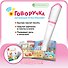 Набор Говоручка Розовый. Интерактивная игрушка-тренажёр для обучения письму + книга с прописями "Забавные животные" - 1