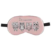 Маска для сна Совы Be awesome (пакет)