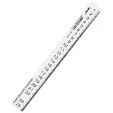 Линейка закройщика 25см, белая, Рантис