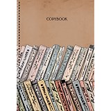 Тетрадь для конспектов А4, 96л., клетка "Книжные коллекции" обл.: крафт карт.+мел. картон, выб. лак. на евроспирали ТСЛ4964508