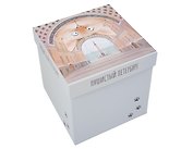 Коробка подарочная СПб "Чувиляева. Пушистый Петербург" 14,5*14,5*14,5 см, картон