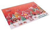 Адвент-календарь с окошками-сюрпризами (картон) (41,5х29,5) (92295) - 1