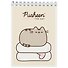 Блокнот А6 40л кл. "Pusheen" даблспираль, выб. УФ-лак двойной  - 2