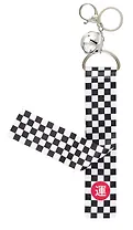 Брелок-лента Клетка с иероглифом (ч/б) (текстиль) (12-15521-SH14)