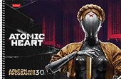 Альбом для рисования «Atomic Heart» Hatber А4, 30 листов, спираль - 1