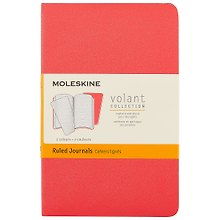 Записная книжка «Classic Pocket» А6, 40 листов в линейку, бордовая, 2 штуки, Moleskine