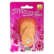 ACTION! Fancy Creative Панч креативный Лапа одинарный, d=16мм в блистере