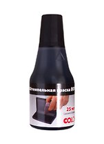 Краска штемпельная 25мл черная, COLOP