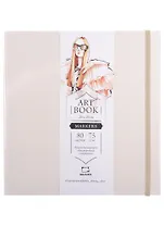 Скетчбук 200*200 80л " Fashion" кремовый, для маркеров, 75г/м2