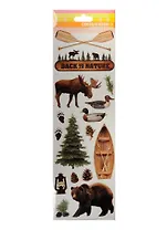 Натирка Охотничьи байки (132909) (самоклеящиеся аппл.) (+дерев. палочка) (упаковка)