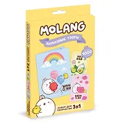Набор для творчества 3в1 Molang. Алмазные узоры. Набор открыток