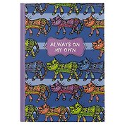 Блокнот «Always on my own», 192 страницы, А5