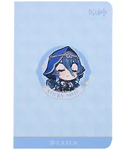 Блоки для записей, 4 штуки "Chibi Expression Layla" диспенсер-книжка