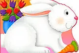 Яркие картинки. Пушистый кролик