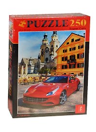 Пазлы 250 А3ф Super Cars (250П33_01020) (28х40см) (3-99л.) (Hatber) (коробка)