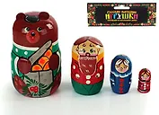 Игрушка, Матрёшка Маша и Медведь