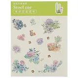 Наклейки Букеты , 4 листа